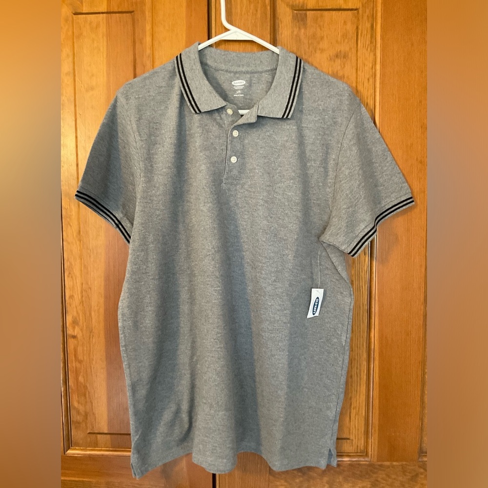 Men's Old Navy Classic Gray Polo Shirt